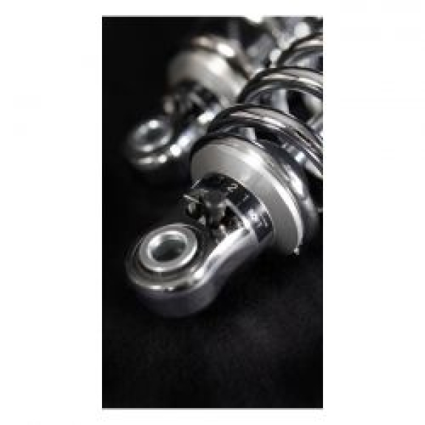 *2 WEEKS EXTRA TRANSIT TIME* Bitubo, WME dual shock absorber set. Chrome. 341mm